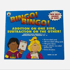 Carson Dellosa Publishing Subtraction and Addition Bingo Game
